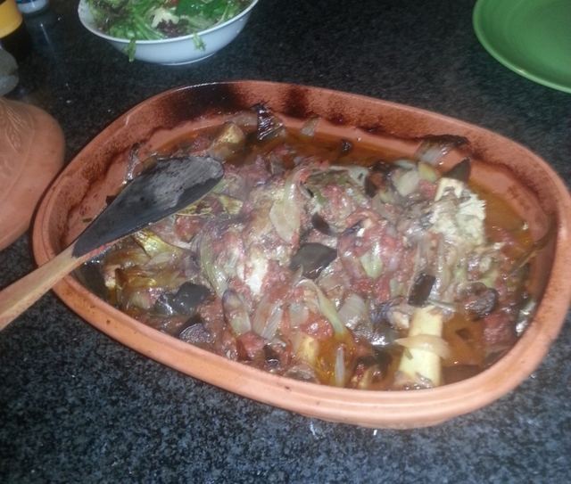 Slow cooked lamb shanks with parsnip mash