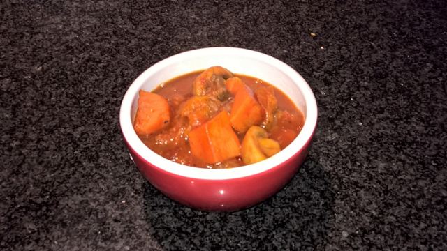 Hearty beef and potato stew