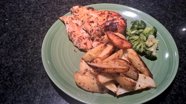 Glazed Lemon pepper chicken