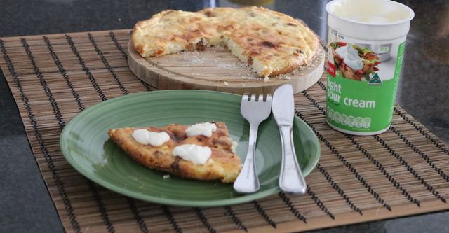 Russian cheesecake aka zapekanka