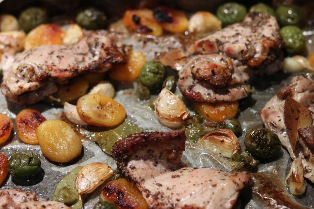 Apricot chicken