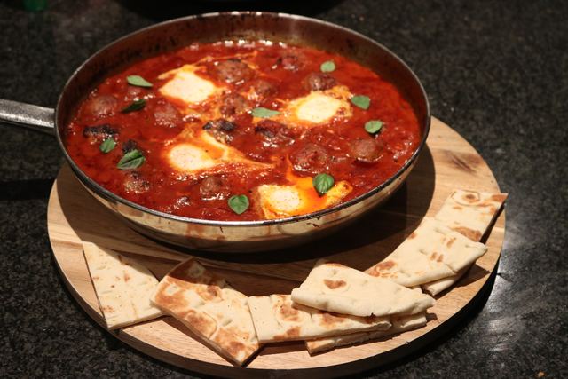 Egg & Meatball Shakshouka